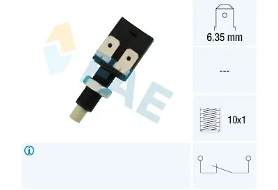 Interruptor luces freno FAE 24081 FAE 24081 Stock Limitado